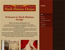 Tablet Screenshot of markshimizudesign.com